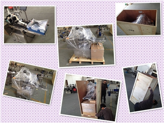 HAY SUS304 Servo Motor Mesin Lapisan Botol Otomatis kontrol PLC