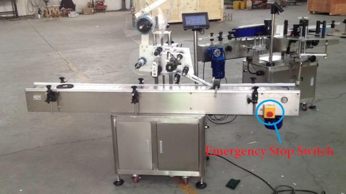 Siemens PLC Flat Label Applicator Kanggo Topeng Kanthi Sertifikat CE