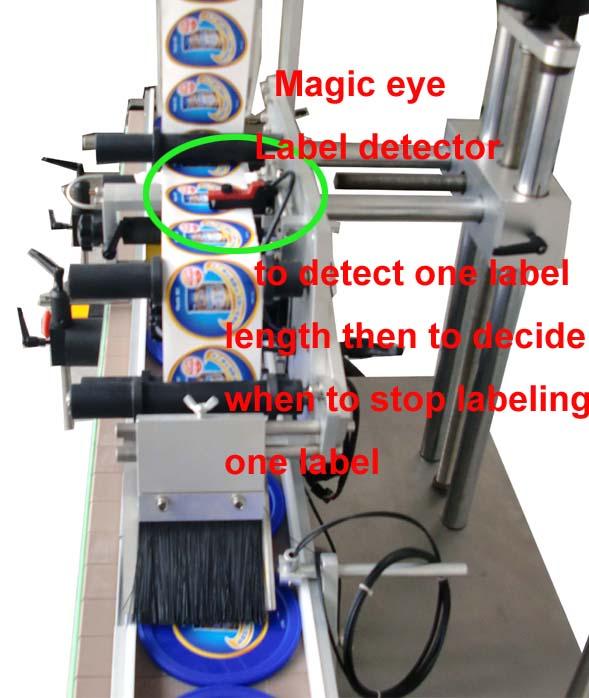 Poly Bag Flat lumahing Label Aplikator Customized Self Adhesive Sticker CE