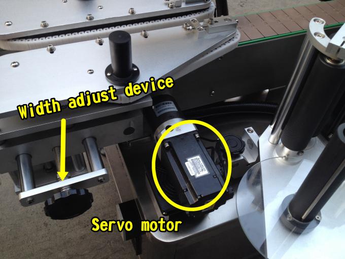 Mesin Aplikator Stiker Botol Otomatis Opp Kanggo Lem Panas Kacepetan Dhuwur