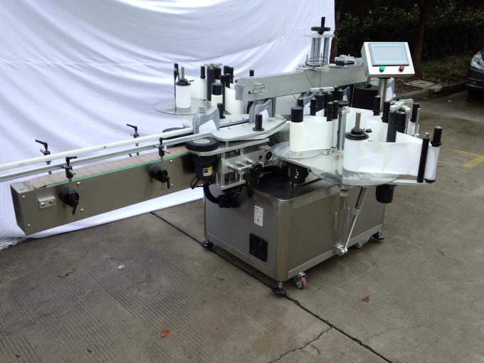 Isi Casing Auto Labeling Machine 110V / 220V Kanthi Sistem Kontrol PLC