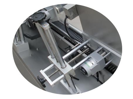 Mesin label tabung kertas 500 rol label stiker kain perekat dhewe