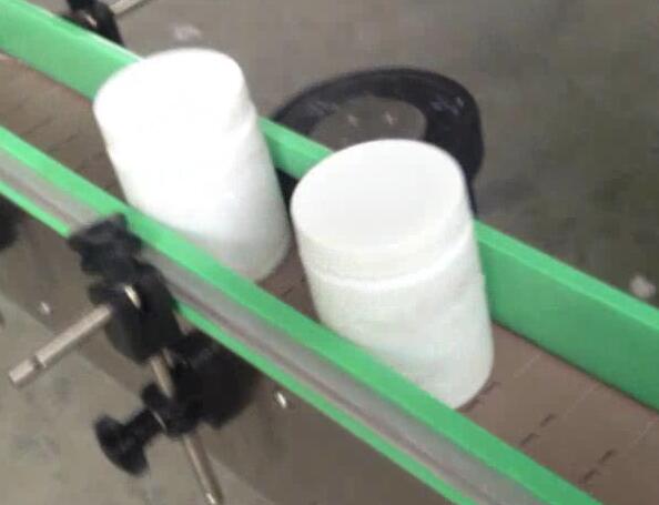 Mesin Label Botol Babak, mesin pembotolan lan label kanggo jar suger bround