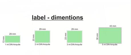 Horizontal Vial Sticker Labeling Machine Ball-Point Pena Siswa Pasokan