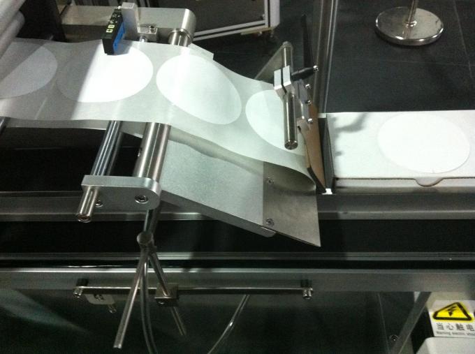 Mesin Labeling Top Adhesive Sendiri Kanggo Jar / Carton / Container