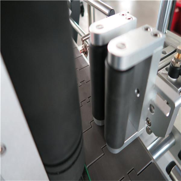 Mesin Label Botol Otomatis Rond Kanggo Ombenan / Bahan Kimia Saben Dina