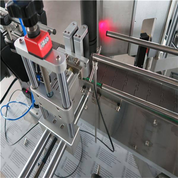 Mesin Labeling Botol Otomatis Standar Ngarep lan Mbalik