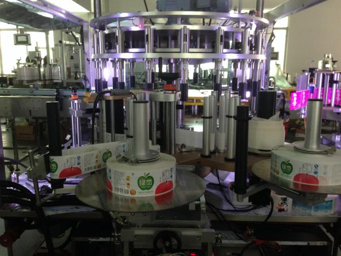 Rotary labeler ngarep lan mburi / Gulu lan kacepetan ngarep Sertifikasi 15000B / H CE