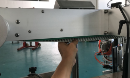 Mesin Labeler Botol Otomatis Labeler Botol Sisih Ganda Kanggo Kantong sing Ngadeg