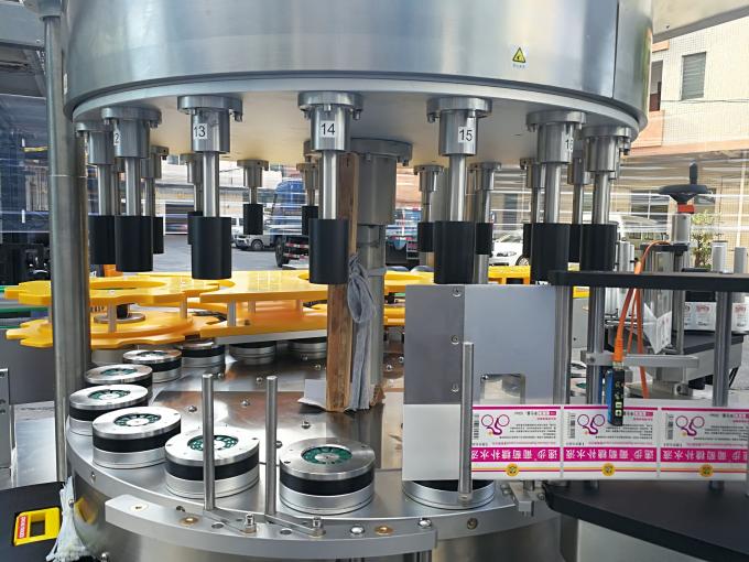 Mesin Label Stiker Rotary Kacepetan Kanthi Fungsi Rotasi