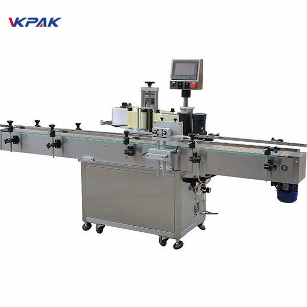 Mesin Label Botol Bulat Adhesif Minyak otomatis