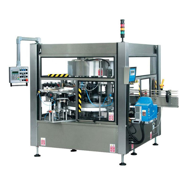 Mesin Labeling Stiker Rotary Winged CE Full Full