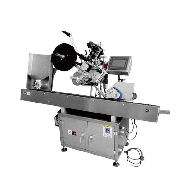 Mesin Labeling Botol Vial Sus304 Self Adhesive Dhuwur