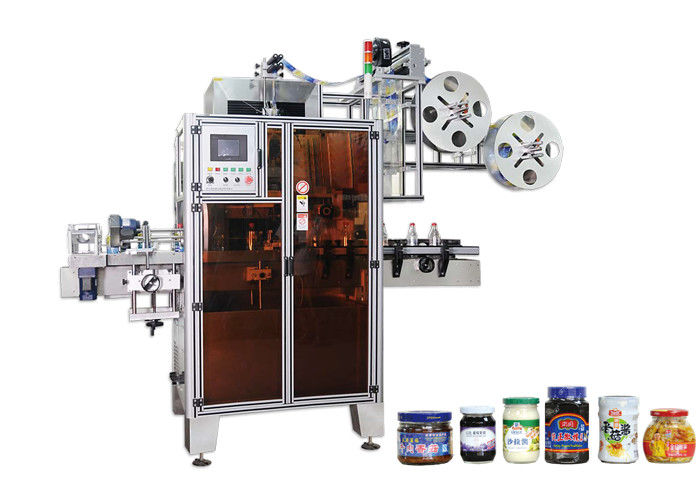 China PET Otomatis Shrink Sleeve Labeling Machine Efisiensi Dhuwur Kanggo Bottlenecks supplier