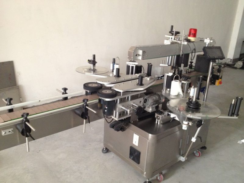 China Beer Bottle Double Side Sticker Labelling Machine , Automatic Sticker Labeling Machine supplier